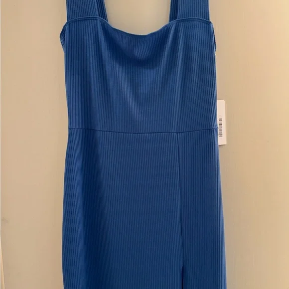Reformation Cassi Blue Midi Dress NWT - Picture 8 of 12